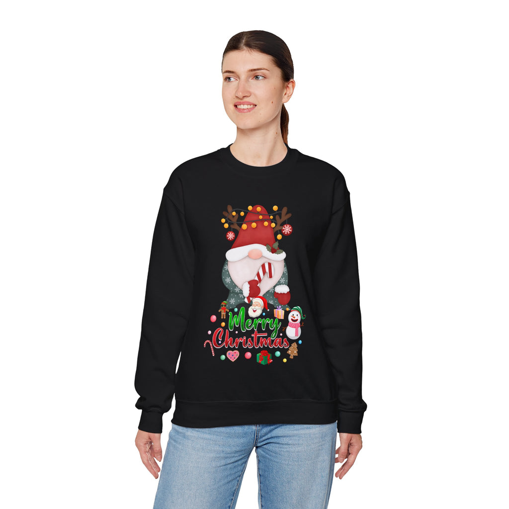 Cute Christmas Gnome Sweatshirt – Merry Christmas Candy Cane Pullover