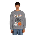 Cute Ghost & Pumpkin Halloween Sweatshirt