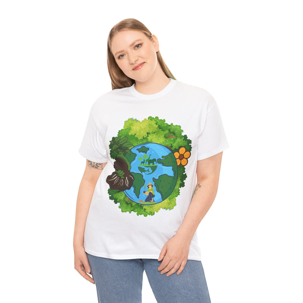 “Earth Roots” T-shirt – Grow with the Planet