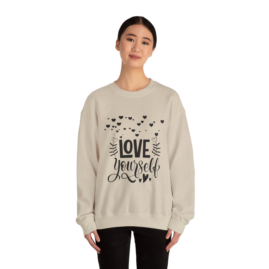 Unisex Crewneck Sweatshirt - "Love Yourself"