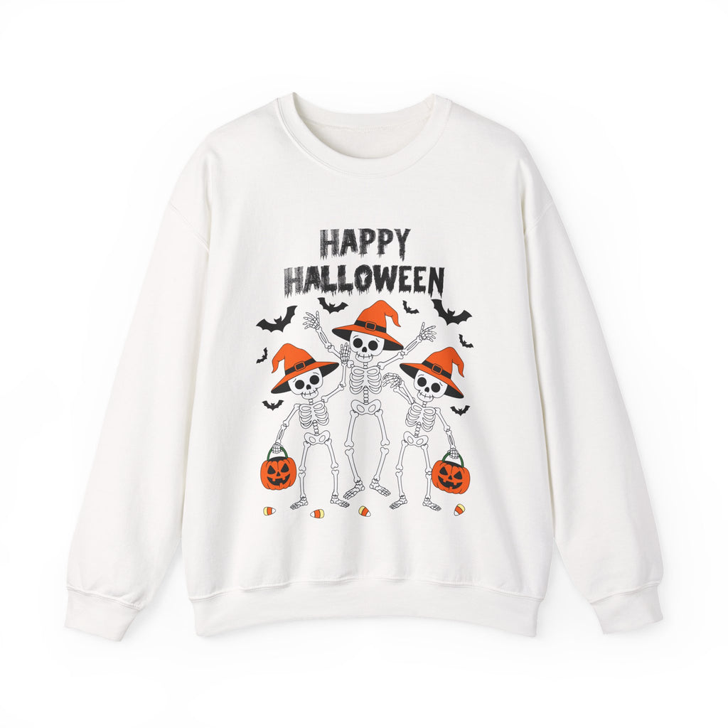 Halloween Sweatshirt - Cute Skeletons