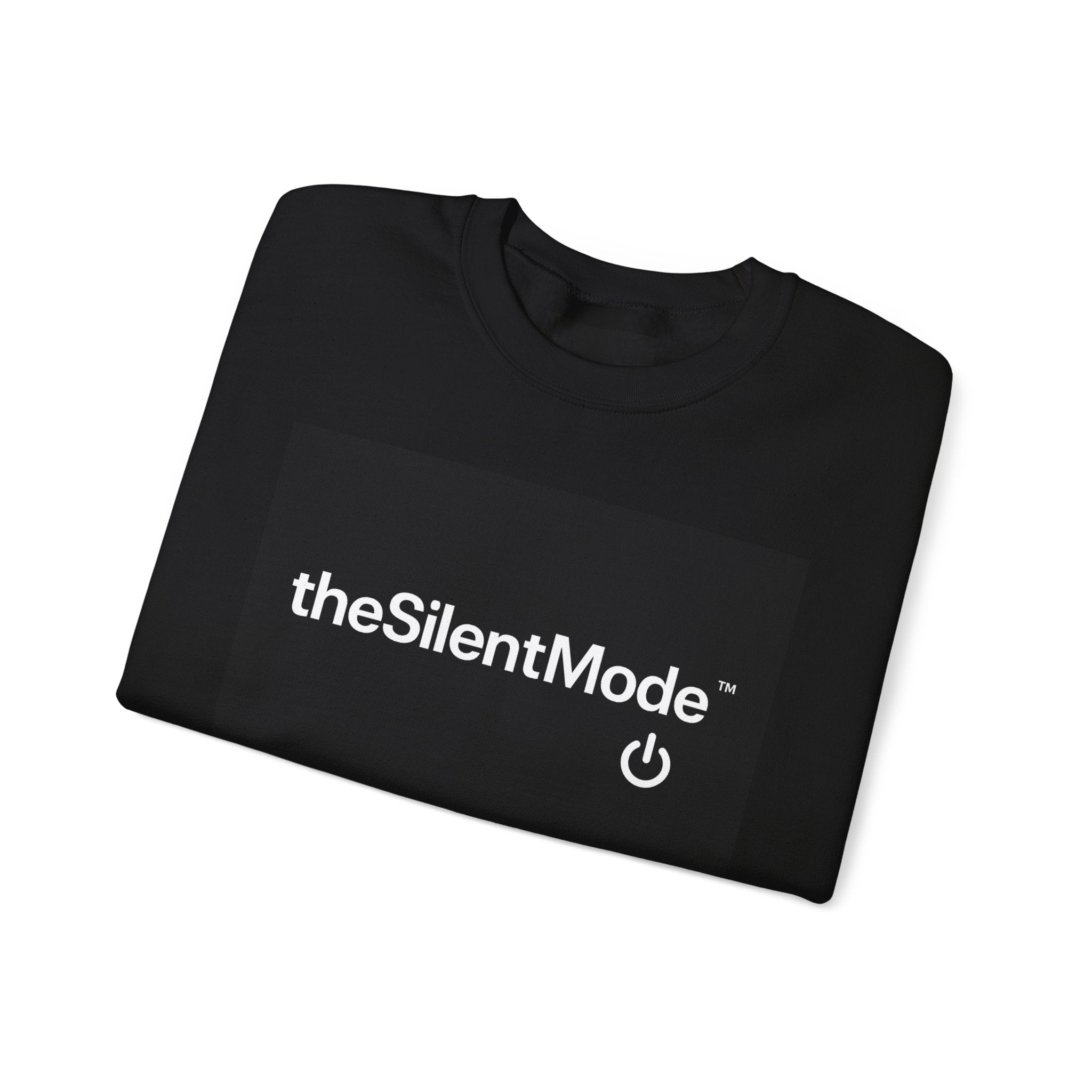 Unisex theSilentMode™ Crewneck Sweatshirt - Black
