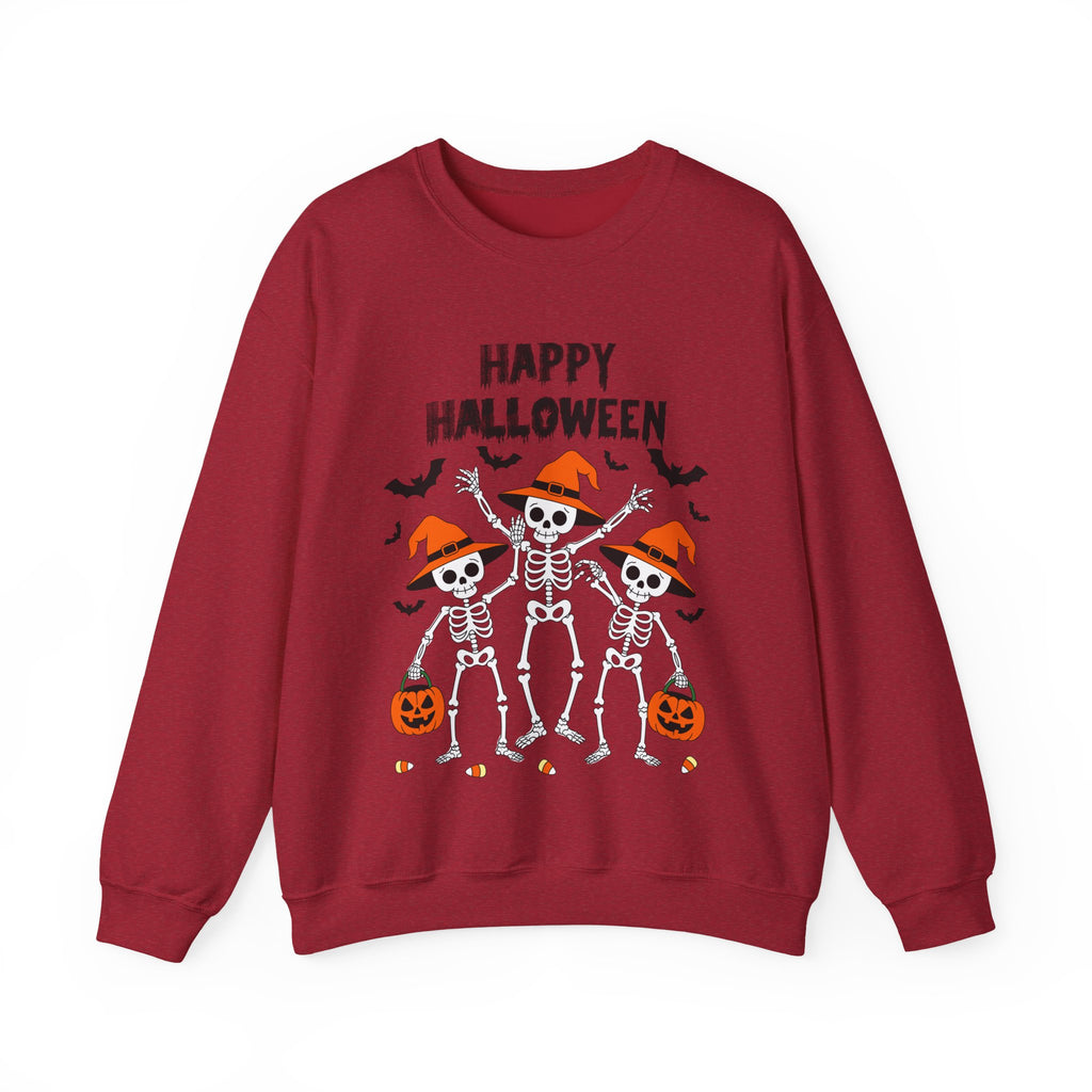 Halloween Sweatshirt - Cute Skeletons
