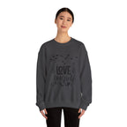 Unisex Crewneck Sweatshirt - "Love Yourself"