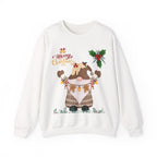 Christmas Gnome Sweatshirt - 'Merry Christmas' Holiday Crewneck