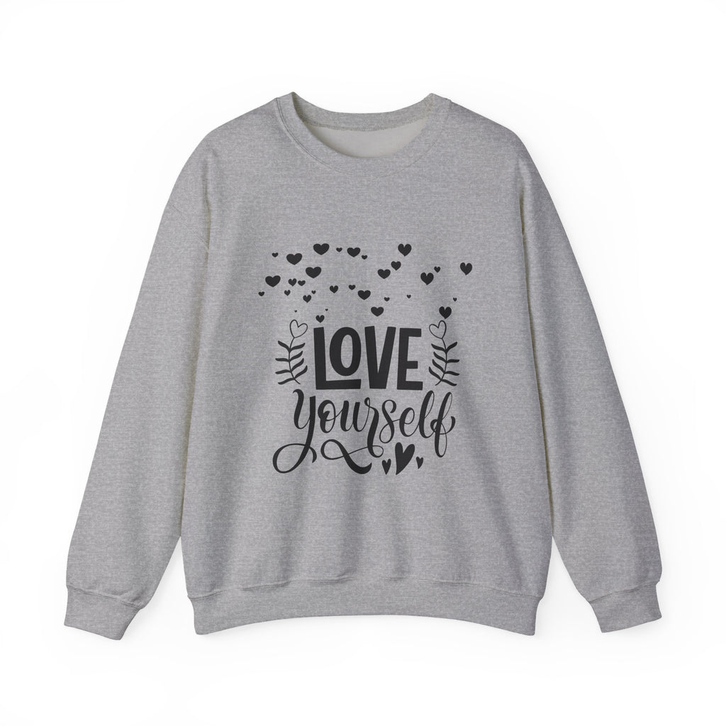 Unisex Crewneck Sweatshirt - "Love Yourself"