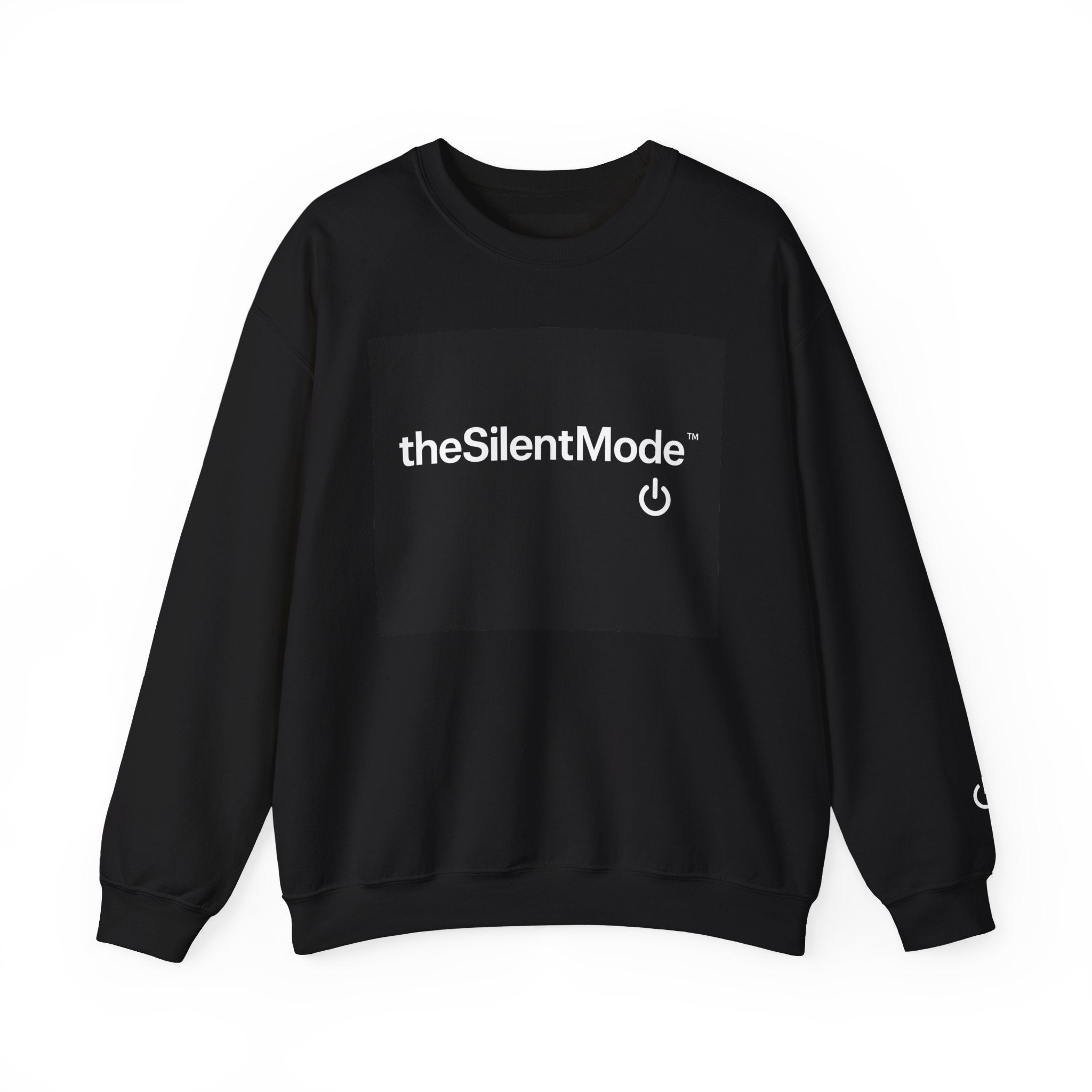 Unisex theSilentMode™ Crewneck Sweatshirt - Black