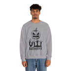 Halloween Sweatshirt - pumpkin and zombie hands