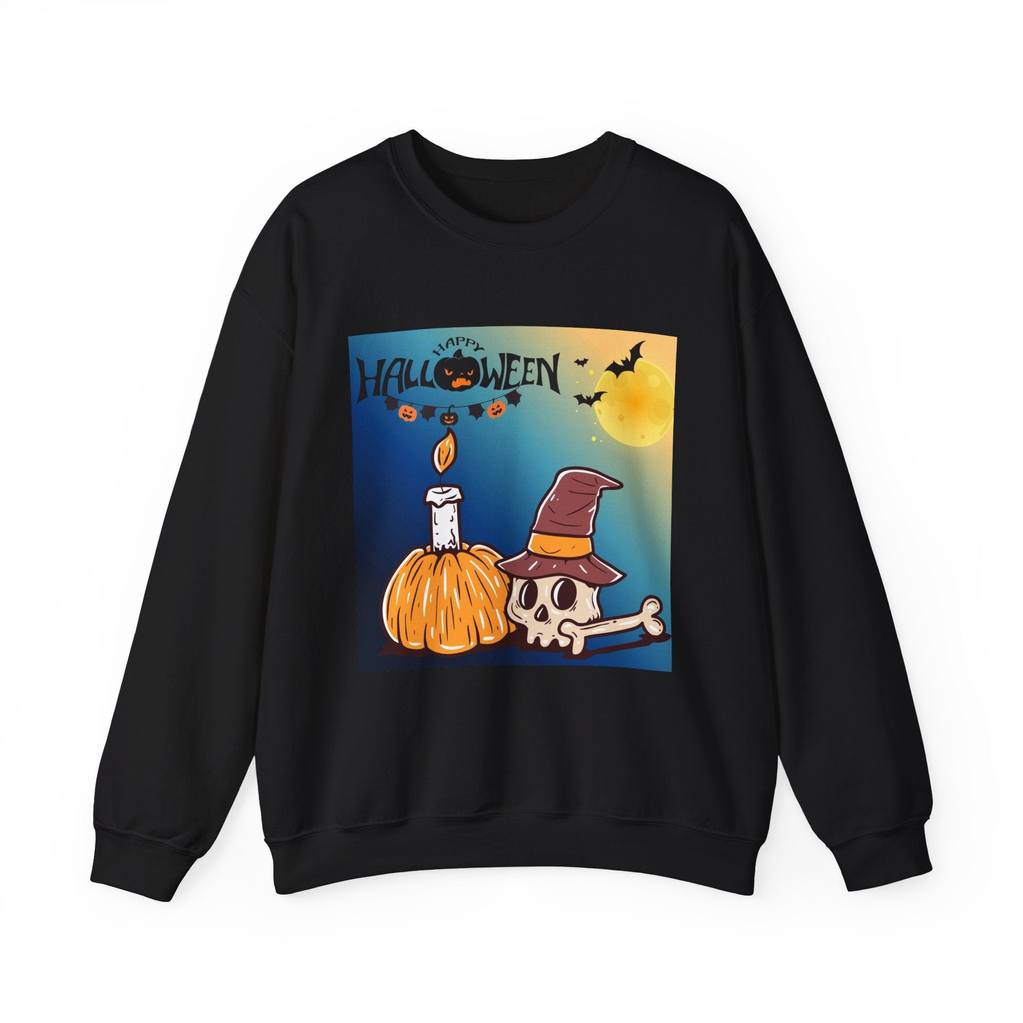 Halloween Skull Pumpkin - Unisex Sweatshirt