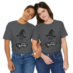 Skull Witch Hat Halloween T-Shirt