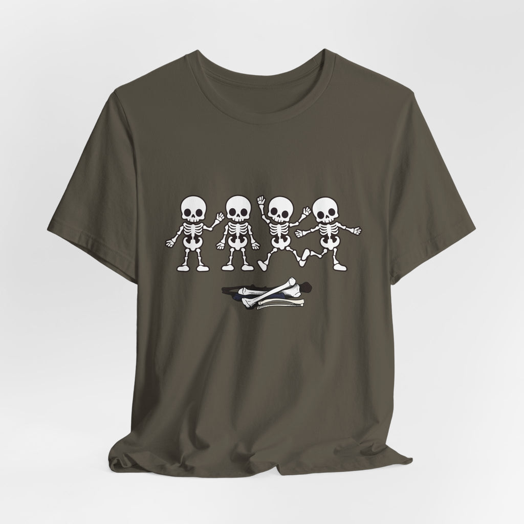 Hallowen T-shirt - Skeleton Dance