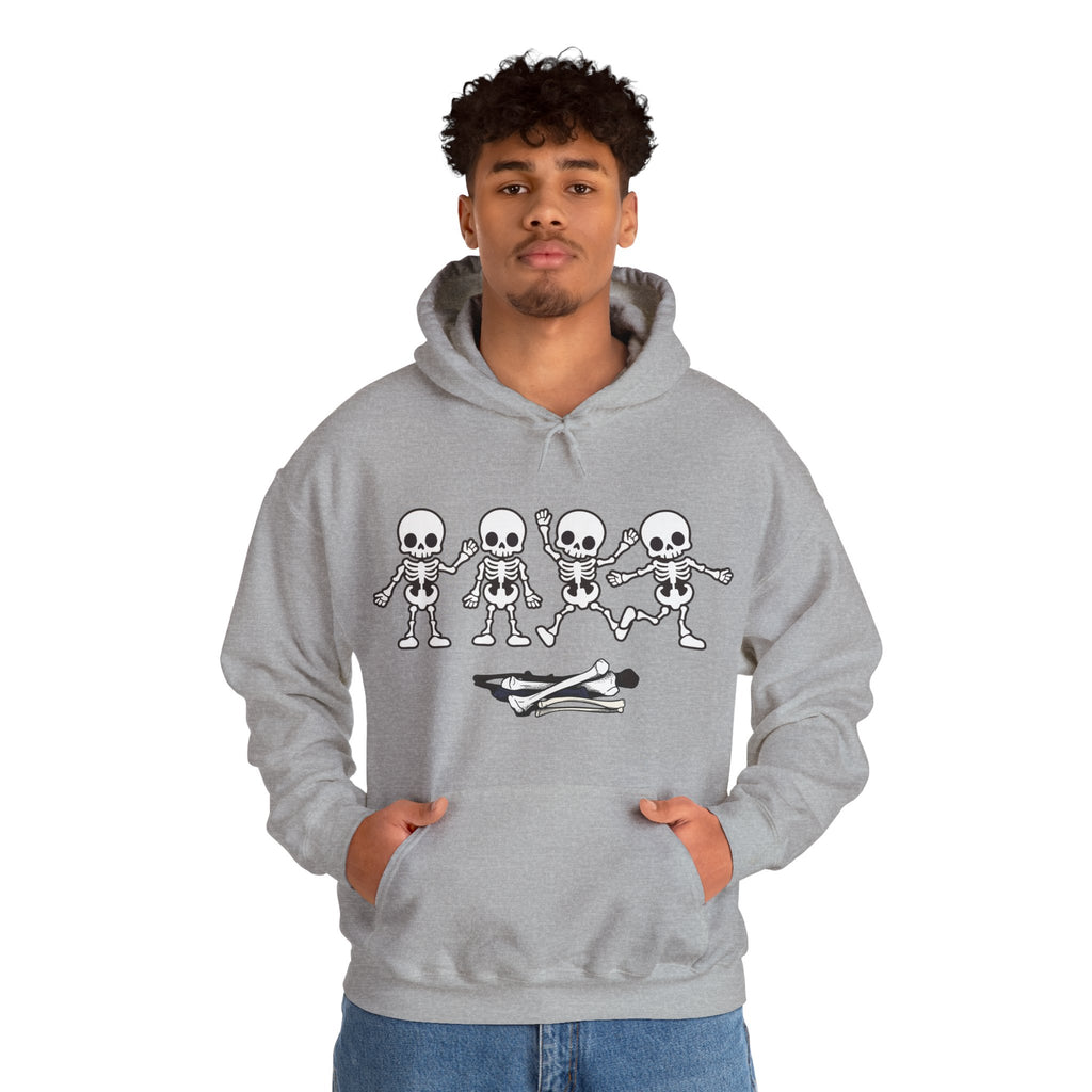 Halloween Hoodie -  Playful Skeletons