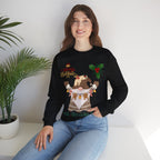 Christmas Gnome Sweatshirt - 'Merry Christmas' Holiday Crewneck