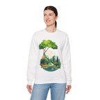 Peaceful Forest Stream Sweatshirt