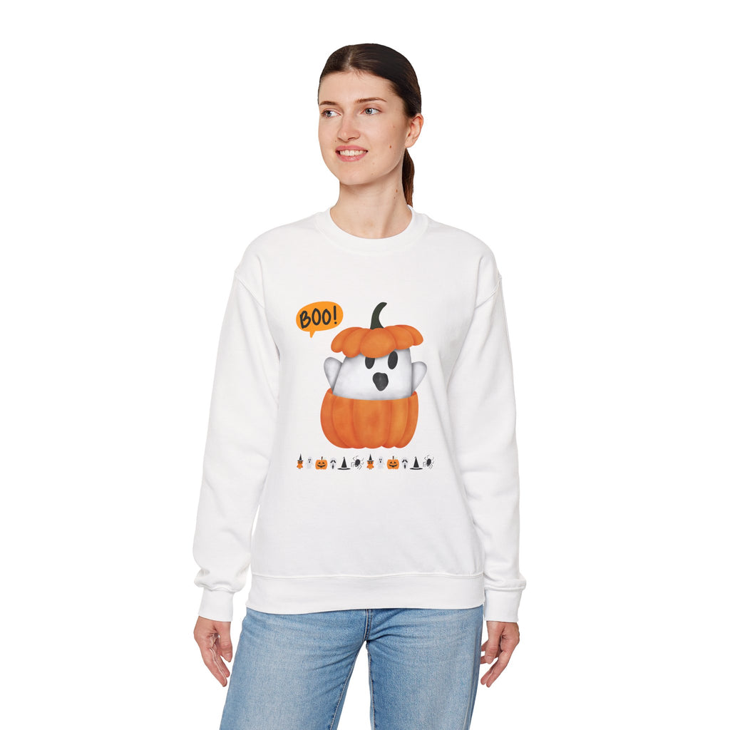 HalloweenSweatshirt - Cute Pumpkin