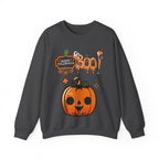 Unisex Halloween Sweatshirt – Boo! Pumpkin Graphic