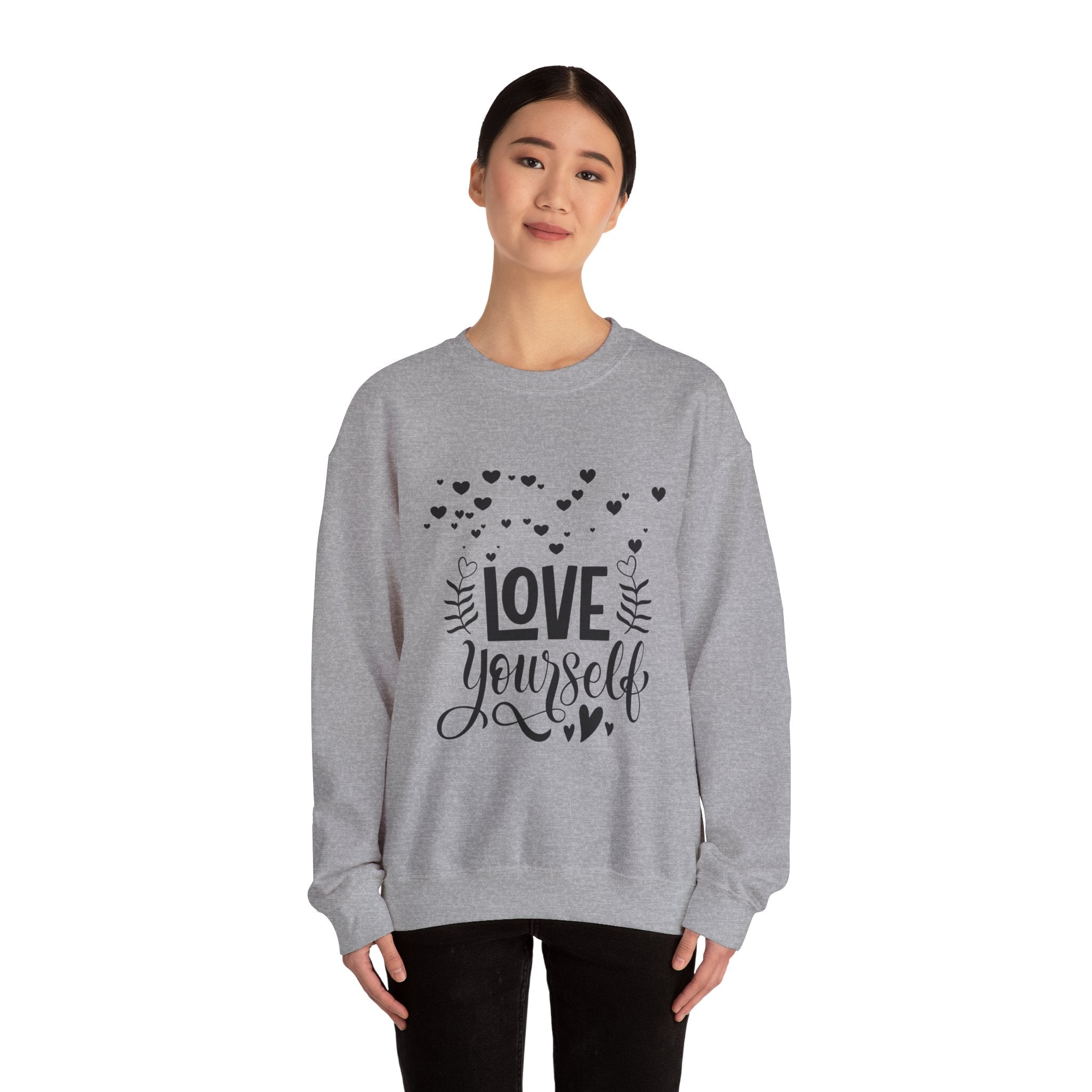 Unisex Crewneck Sweatshirt - "Love Yourself"