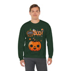 Unisex Halloween Sweatshirt – Boo! Pumpkin Graphic