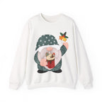 Christmas Gnome Sweatshirt – Cute Cocoa Cup Gnome Holiday Pullover
