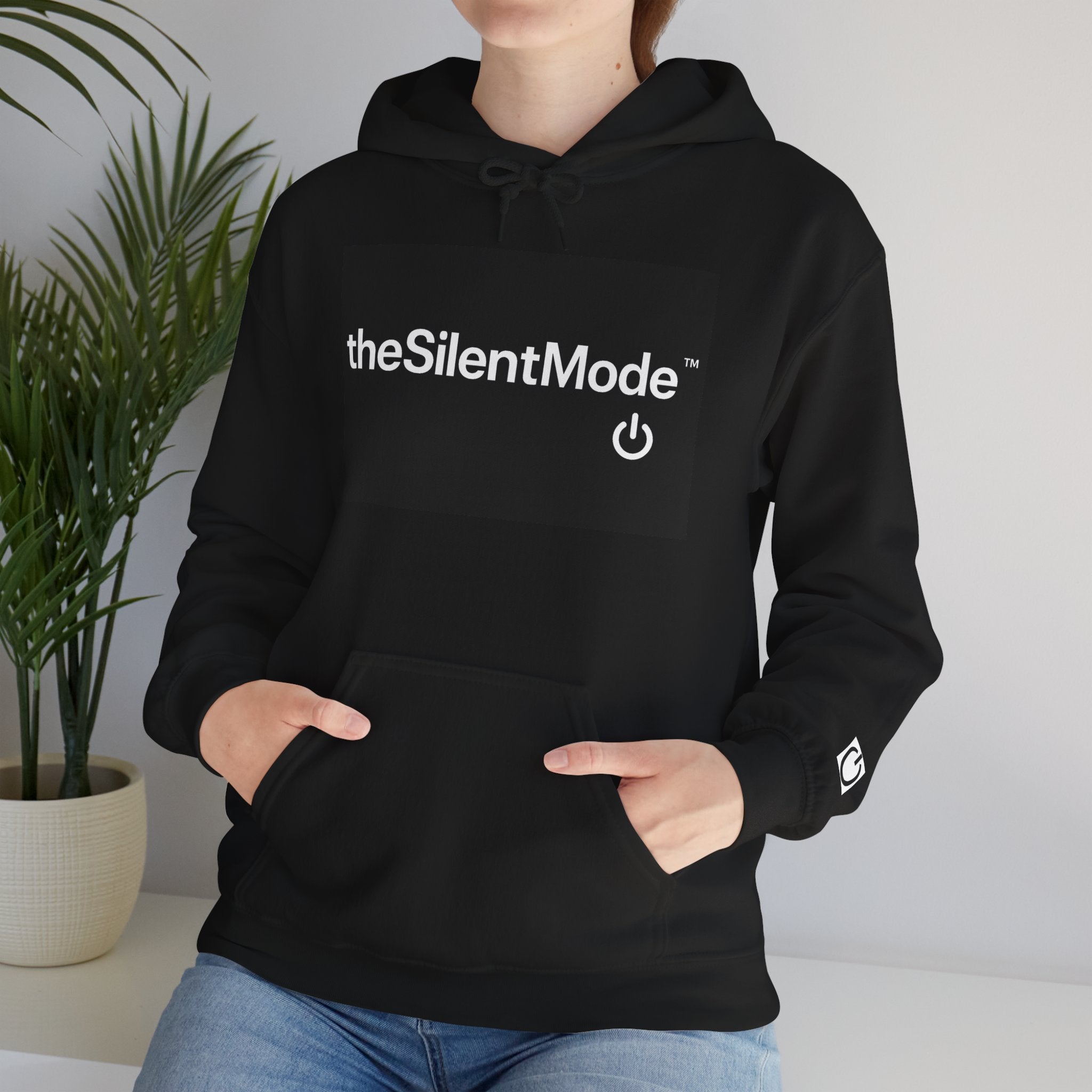 theSilentMode™ Essential Unisex Hoodie - Black