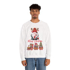 “Merry Christmas Gnome & Gifts” Sweatshirt – Festive Holiday Pullover for Cozy Winter Cheer