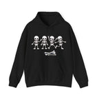 Halloween Hoodie -  Playful Skeletons