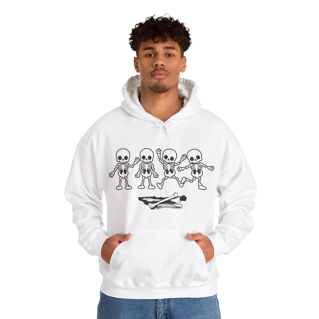 Halloween Hoodie -  Playful Skeletons