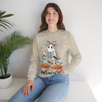 Halloween Ghost & Pumpkins Sweatshirt