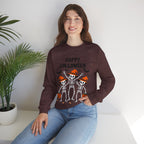 Halloween Sweatshirt - Cute Skeletons