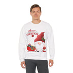 Christmas Gnome Sweatshirt – Cute Santa Gnome with Gift & Tree