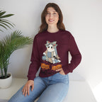 Halloween Ghost & Pumpkins Sweatshirt