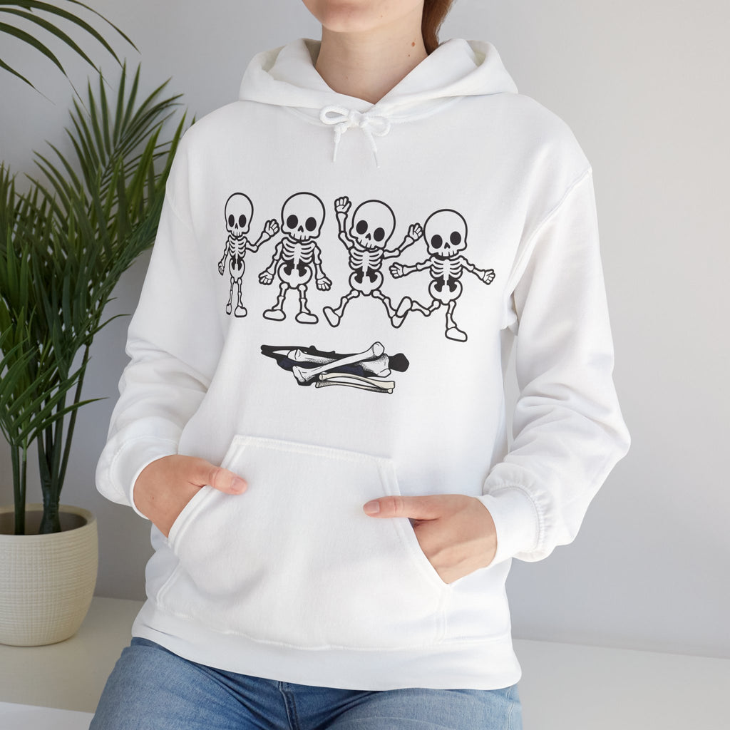Halloween Hoodie -  Playful Skeletons