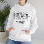 Halloween Hoodie -  Playful Skeletons