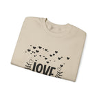 Unisex Crewneck Sweatshirt - "Love Yourself"