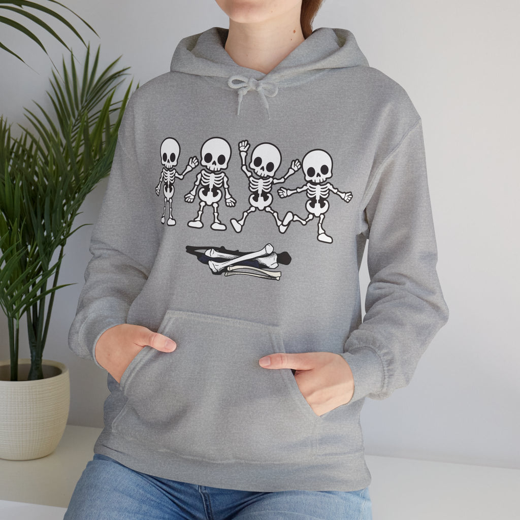 Halloween Hoodie -  Playful Skeletons