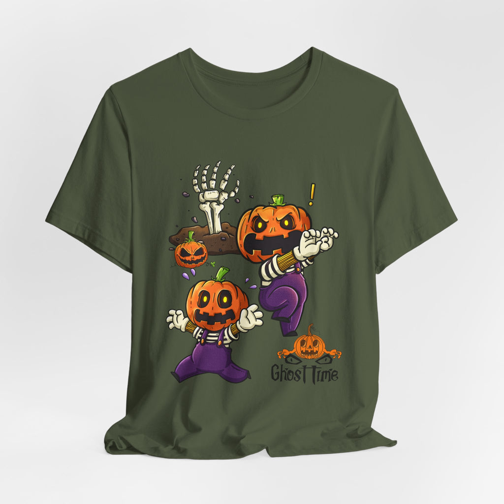 Spooky Pumpkin Graphic T-Shirt