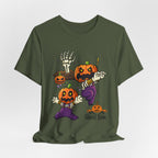 Spooky Pumpkin Graphic T-Shirt