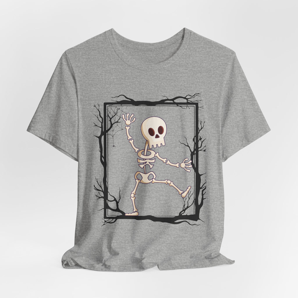 Halloween Skeleton Graphic T-Shirt