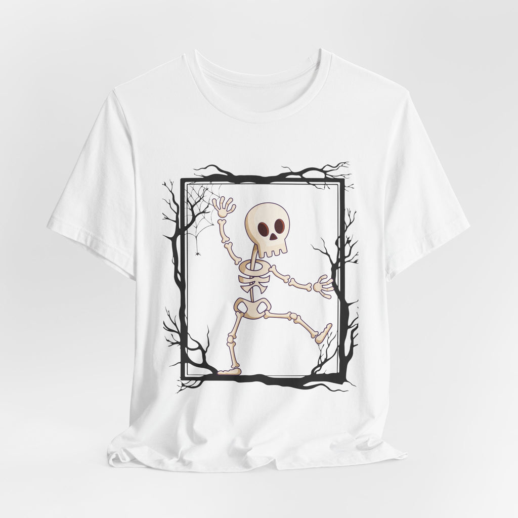 Halloween Skeleton Graphic T-Shirt