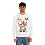 Christmas Gnome Sweatshirt - 'Merry Christmas' Holiday Crewneck